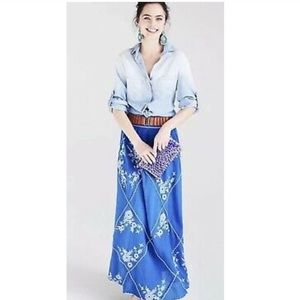 Meadow Rue bohemian maxi skirt